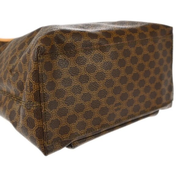 Celine Brown Macadam Shoulder Bag - Picture 3 of 10